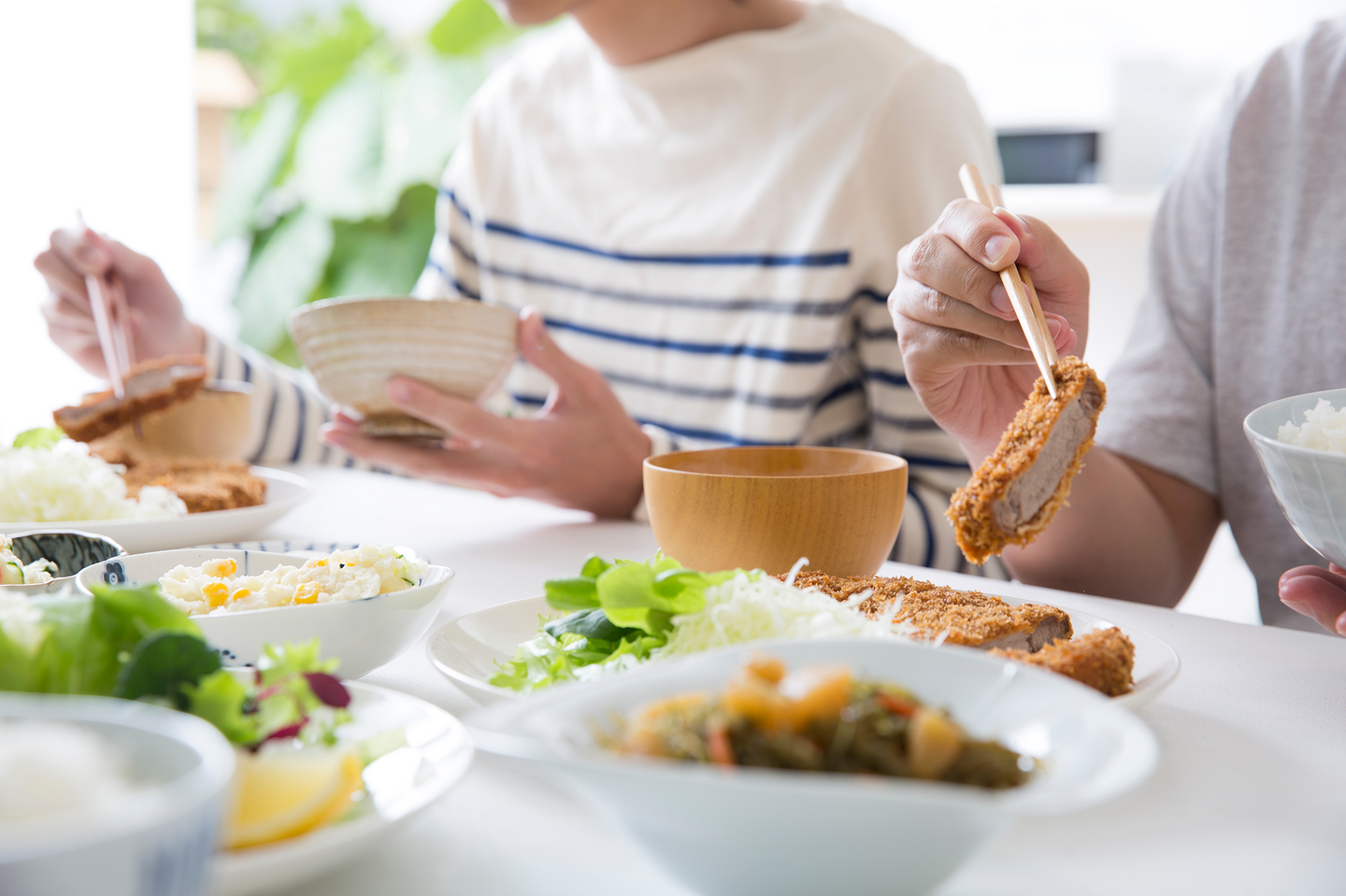 食事の様子
